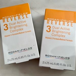 2-Rodan + Fields Reverse 3 Dual Active Brightening Complex